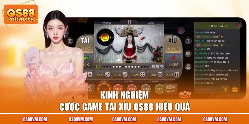 Tài Xỉu QS88 - Tham Gia Đặt Cược Thả Ga Nhận Thưởng Cực Lớn